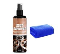 Rimuovi Ruggine 100ml - Multiuso Grasso Macchie - Spray Detergente e Lubrificante Contro la Ruggine | Per Cerniere Catene Bulloni Serrature Rubinetti Utensili Auto