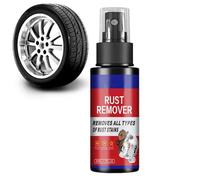 Rimuovi Ruggine Auto, Detailing Spray Metallico Dissolvente Ruggine, Pulitore Macchie Ferro Cura Lucidatura per Attrezzi Catene Veicoli Motocicli