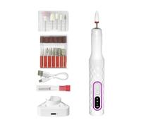 Rimuovi smalto gel elettrico Lucidatura Ricaricabile Per La Manicure E La | Set Completo Lime Rotative Per Unghie Acriliche E Gel Manicure Lucidatura Limatura Cuticole Pelle Morta Per Cas