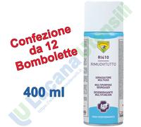 Rimuovi Tutto Spray Professionale ECO SERVICE Grasso Gomma Collanti 12pz 400ml