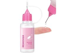 Rimuovi Unghie Prefabbricate con Dissolvitore Colla 15 ml | Solvente per Base Resistente e Riparazione Unghie | Ideale per Manicure a Casa Viaggio Salone o Preparazione Matrimonio