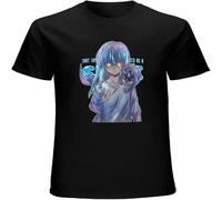Rimuru Tempest That Time I Got Reincarnated As A Slime Unisex Tee Casual Graphic Tops Men's T Shirt Black 3XL