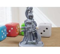 Rin Shadowdancer Ninja Sexy Pin-Up - 3D Stampato Minifigure per Fantasy