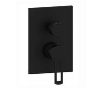 RIN018NO/M Miscelatore incasso doccia 2 uscite inox nero opaco - Ringo PAFFONI