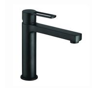 RIN074NO Miscelatore lavabo medio senza scarico nero opaco - Ringo PAFFONI
