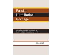 Rina Lapidus Passion, Humiliation, Revenge (Copertina rigida)