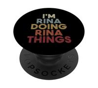 Rina Name Rina Personalized Name First Given PopSockets PopGrip Adesivo