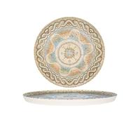 Rinart Piatto da cena - Celest - Porcellana - 28 cm - set di 6
