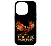 Rinascere nel fuoco come un vero vestito da fenice Custodia per iPhone 14 Pro