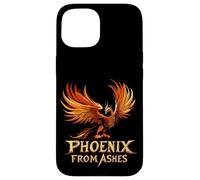 Rinascere nel fuoco come un vero vestito da fenice Custodia per iPhone 15