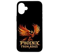 Rinascere nel fuoco come un vero vestito da fenice Custodia per iPhone 16 Plus