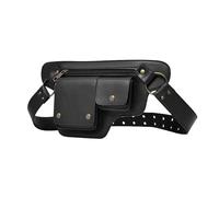 rinascimentale - Borsa a tracolla regolabile 32x2,5x17 cm, borsa multitasche in pelle PU dal design elegante | versatile per donne, uomini, costumi, cosplay e viaggi per fes