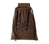 Rinascimentale - Portamonete Vintage 20x25 Cm | Comodo Pacchetto Di Borse Medievali Da Viaggio, Senza Sforzo Per Passeggiate, Festival, Corsa, Escursionismo, Avventura, Concerti, Via