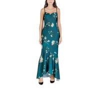 Rinascimento - Abito Floreale con Spalline e Zip - - Dresses - Donna - Verde - L