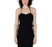 Rinascimento Black Polyester Top - IT42|M