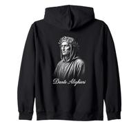 Rinascimento Dante Alighieri Commedia Poeta Felpa con Cappuccio