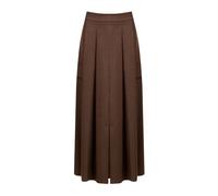 Rinascimento - Gonna Lunga a Pieghe Larghe - - Skirts - Donna - Marrone - L