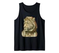 Rinascimento Leopard Regale Felino Animale Barocco Estetica Canotta
