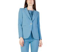 Rinascimento Turquoise Polyester Blazer - IT42|M