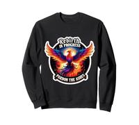 Rinascita In Progresso Perdono Le Ceneri Phoenix Rising Reborn Felpa