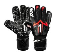 Rinat Aries X Gravity Junior, Guanti da portiere Aries, Nero, Taglia 6