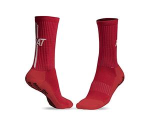 Rinat Calze Antiscivolo, Unisex - Adulto, Rosso, Taglia One sizeca