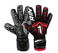 Rinat Guanti da portiere Aries X AS Junior, Nero, Taglia 5