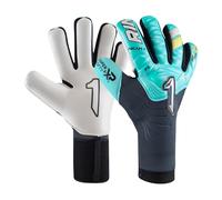 Rinat Guanti da portiere da calcio NKAM Semi Adulto Verde Acqua Unisex Taglia 10