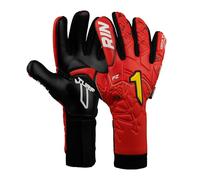 Rinat Guanto da portiere Xtreme Guard Dominius Turf, rosso/nero, unisex per bambini