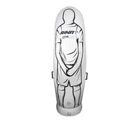 Rinat Hinchable Nrg Training, Difesa Gonfiabile per Calcio Unisex - Adulto, Bianco/Arancio, 2.05 m