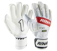 Rinat KANCERBERO Quantum Basic, Guanto del Portiere Unisex Bambini, Bianco/Rosso, 5