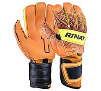 Rinat Kancerbero Quantum PRO, Guanto da Portiere di Calcio Unisex - Adulto, Arancione/Giallo Neon, 10