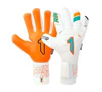 Rinat Nkam Prime W/G - Guanto da portiere Junior, Unisex, bianco verde, taglia 5