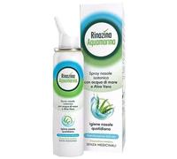 Rinazina Acquamarina Plus Soluzione Ipertonica per Pulizia Nasale125 ml