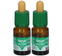 Rinazina Adulti Gocce Nasali 10ml 10mg 0,1% 2x10 ml Gocce nasali