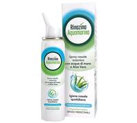 Rinazina Aquamarina Spray Nasale Isotonico Delicato con Aloe Vera 100 ml
