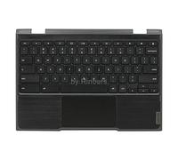 Rinbers Custodia per laptop con tastiera statunitense e touchpad di ricambio per Lenovo Chromebook 11 300e 2nd Gen (AMD) AST 82CE 5CB0Z21541 (senza foro per webcam)
