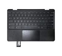 Rinbers di Palmrest Superiore Custodia con Tastiera Tastiera e touchpad Assembly Parte di Ricambio per Lenovo Chromebook 11 300E 5 CB0Q93995