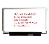 Rinbers Sostituzione Touch LCD LED Screen Display Digitizer Pannello di Vetro Assemblea HD 1366x768 11.6 "Inferiore Destra eDP 40 Pin Connettore B116XAK01.2 B116XAK01.1