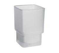 Lavabo Emco loft per sistema ringhiera, vetro cristallo satinato