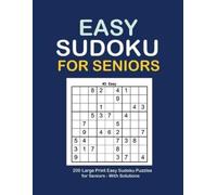 Rinda Ksuz Easy Sudoku For Seniors (Tascabile)