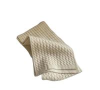 RINDE Sciarpa Sciarpa Invernale Calda Inverno Unisex Unisex Spessa Sciarpe A Maglia Grossolana A Scialle Autunno.-1 Beige Bianco