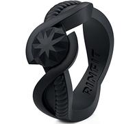 Rinfit Anelli in silicone da donna - Anello in silicone da donna - Anelli da sposa o promessa - Fedi nuziali in silicone da donna - Collezioni di diamanti rotondi e pera, 6 UK, Silicone, Nessuna