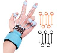 Rinforzante per le dita - Esercitatore per estensori della mano | Pinza per allenamento con le dita per esercizi, chitarra, arrampicata su roccia - Resistenza regolabile 40Lb 60Lb 75Lb, impugnatura po