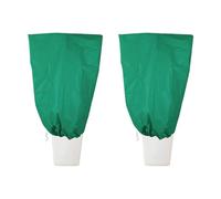 Rinforzato per alberi e piante di sicurezza per l'inverno freddo barriera evidenziazione fine e cravatta 180x240cm bianco crema verde pianta inverno proteggere forte tessuto non tessuto