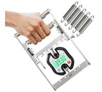 Rinforzatore per la presa della mano, in acciaio inox, impugnatura regolabile con molle resistenti e manico antiscivolo per una migliore forza del polso