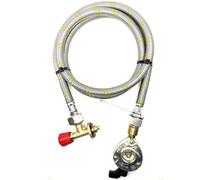 Rinforzo 1.5M Tubo, Campingaz Bottiglia 901,904, 907 Connettore A 22mm Clip On