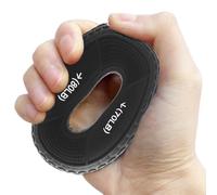 Rinforzo per impugnatura, anelli in silicone per allenatore di presa - Pinza manuale in silicone - Esercizio portatile per l'allenamento a efficace per rinre la presa 'avambraccio