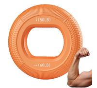 Rinforzo per impugnatura - Anelli per esercizi in silicone per dita, amplificatore per dita, allenamento per polsi e muscoli delle braccia, anello di presa per attrezzi per allenamento della forza