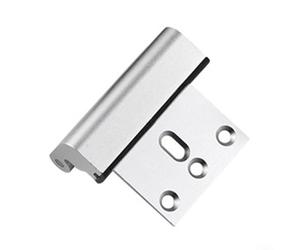 Rinforzo per porta compatibile con la maggior parte dei set di serrature preinstallati, fornisce una barriera fisica aggiuntiva senza cambiare il funzionamento della porta (argento)